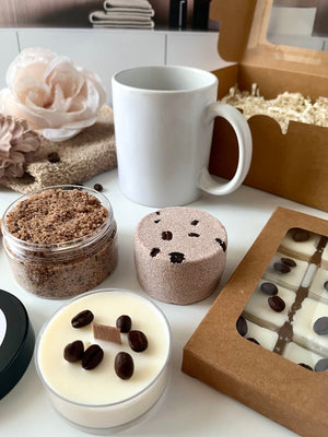 Coffee Lover Home Spa Gift Box