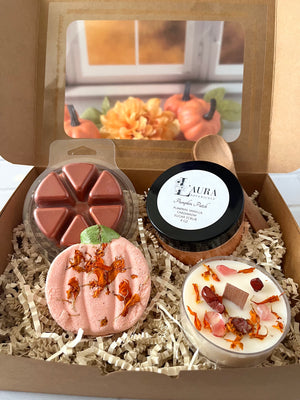 Pumpkin Autumn Aromatherapy Spa Gift Box