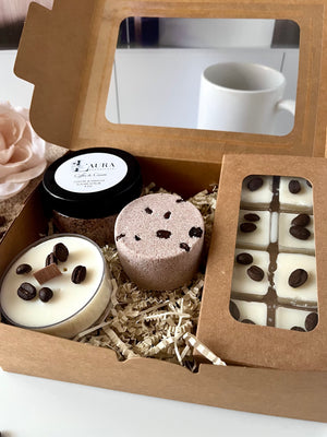 Coffee Lover Home Spa Gift Box