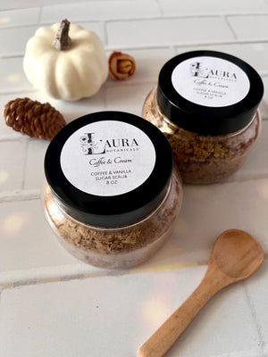 Coffee and Vanilla Sugar Body Scrub - 8 oz