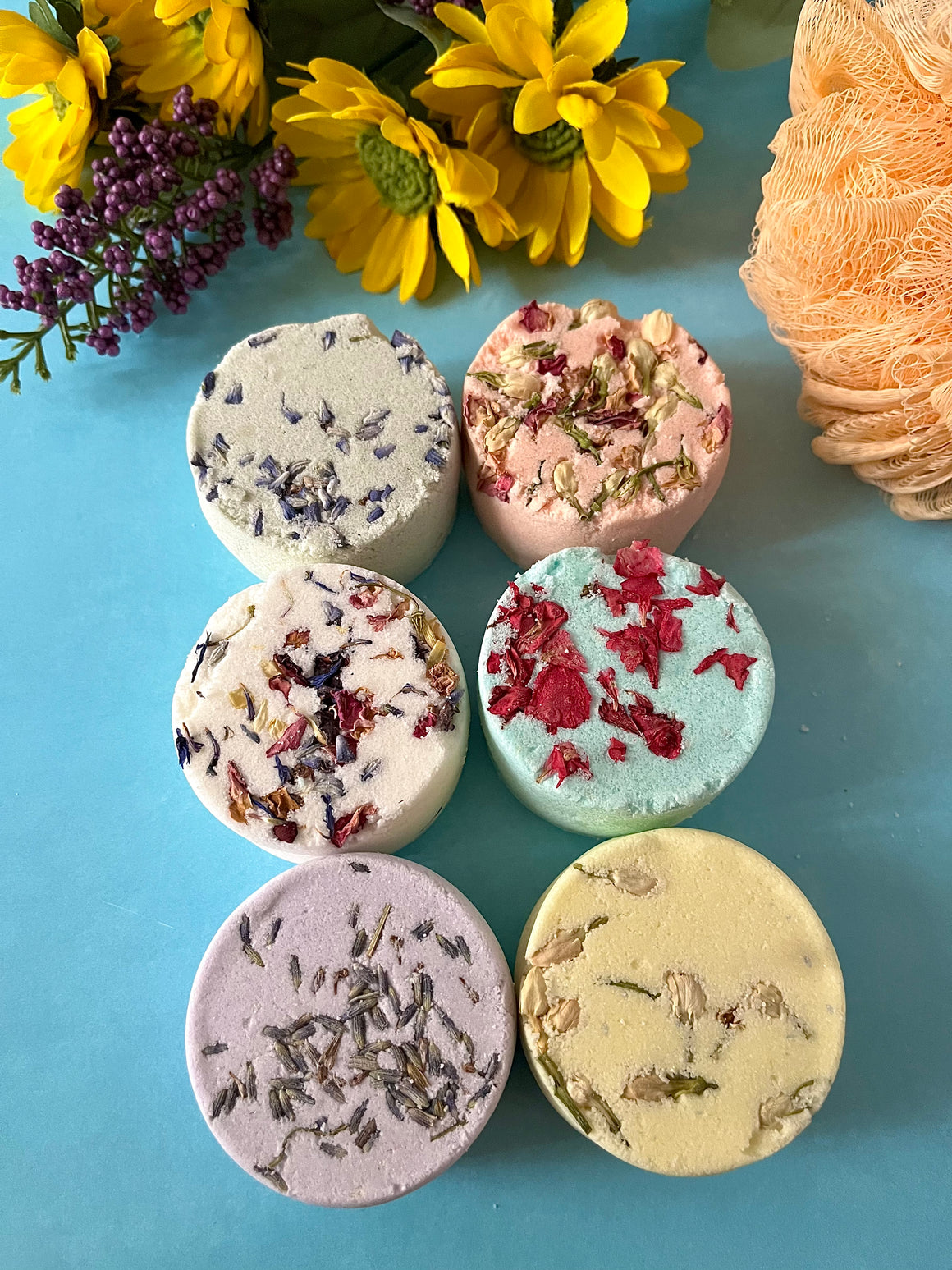 Aromatherapy Shower Steamer Bath Bombs - Set of 6