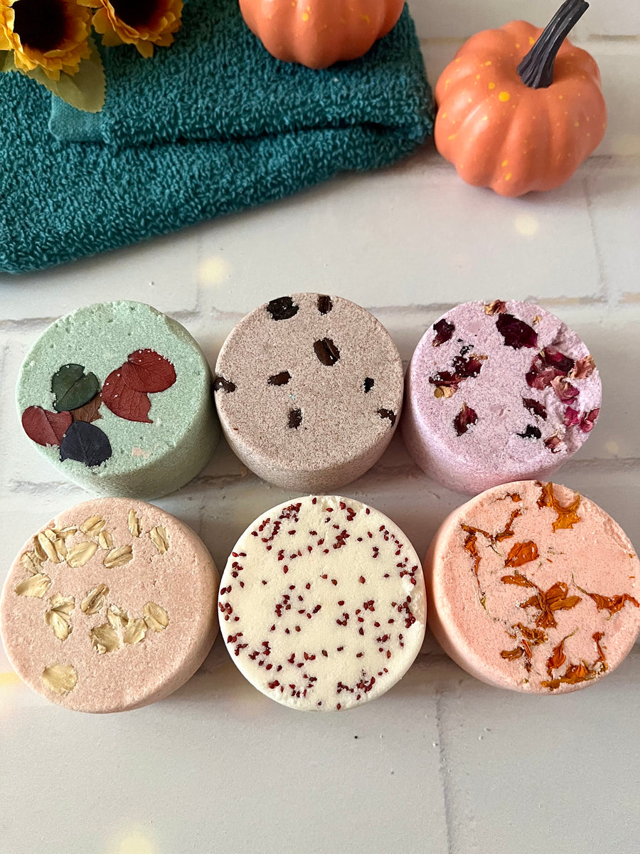 Aromatherapy Shower Steamer Bath Bombs - Set of 6