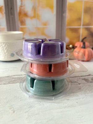 Fall Pie Shaped Colored Soy Wax Melts