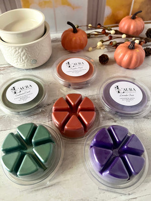 Fall Pie Shaped Colored Soy Wax Melts