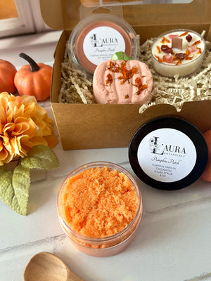 Pumpkin Autumn Aromatherapy Spa Gift Box