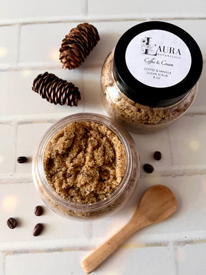 Coffee and Vanilla Sugar Body Scrub - 8 oz