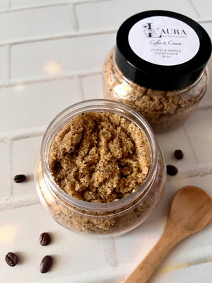 Coffee and Vanilla Sugar Body Scrub - 8 oz