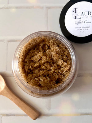 Coffee and Vanilla Sugar Body Scrub - 8 oz