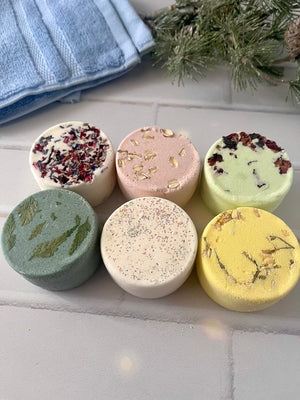 Aromatherapy Shower Steamer Bath Bombs - Set of 6