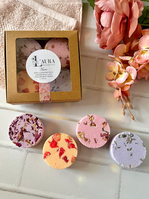 Aromatherapy Botanical 2 oz Bath Bombs Set of 4