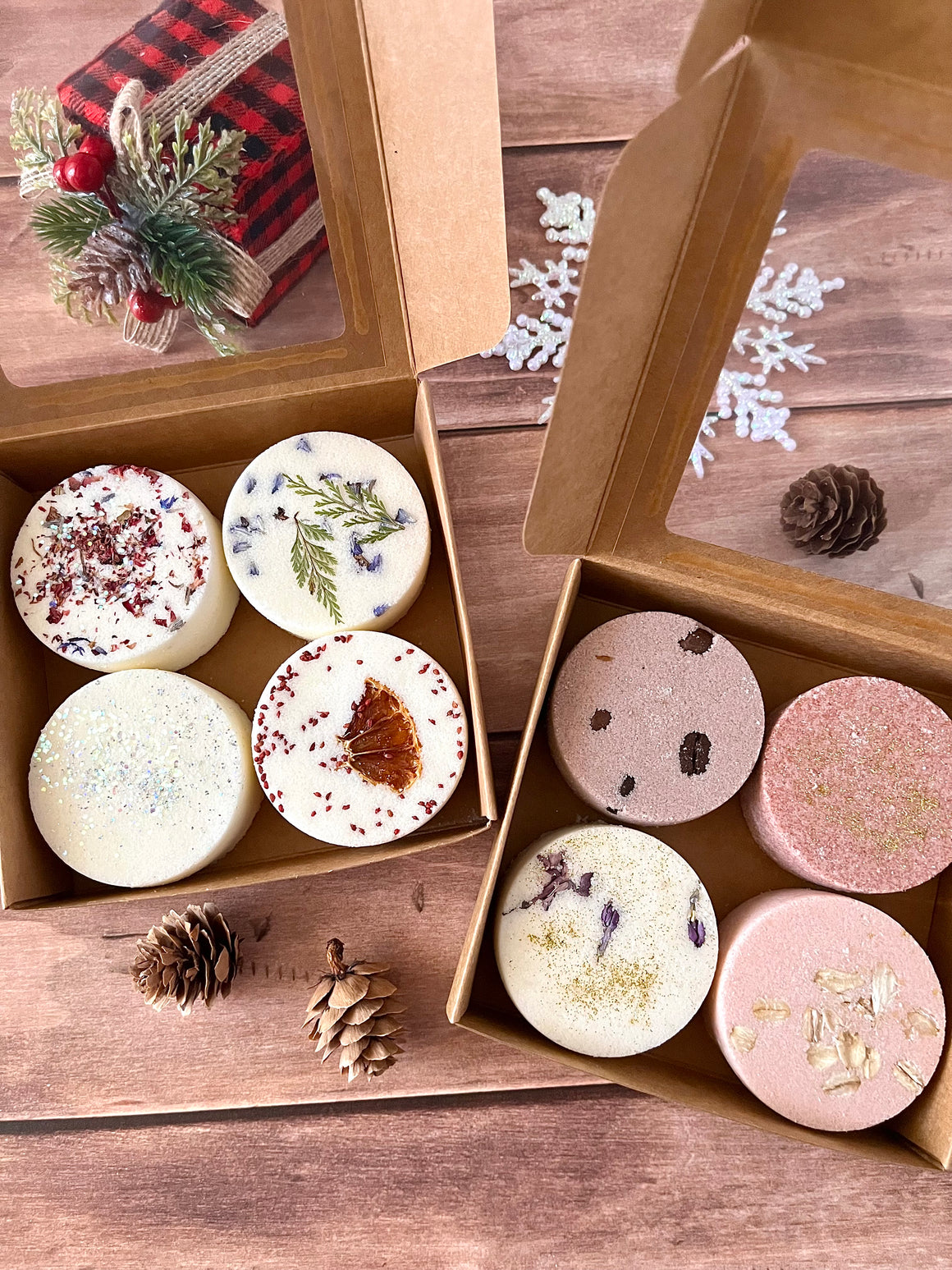 Aromatherapy Botanical 2 oz Bath Bombs Set of 4