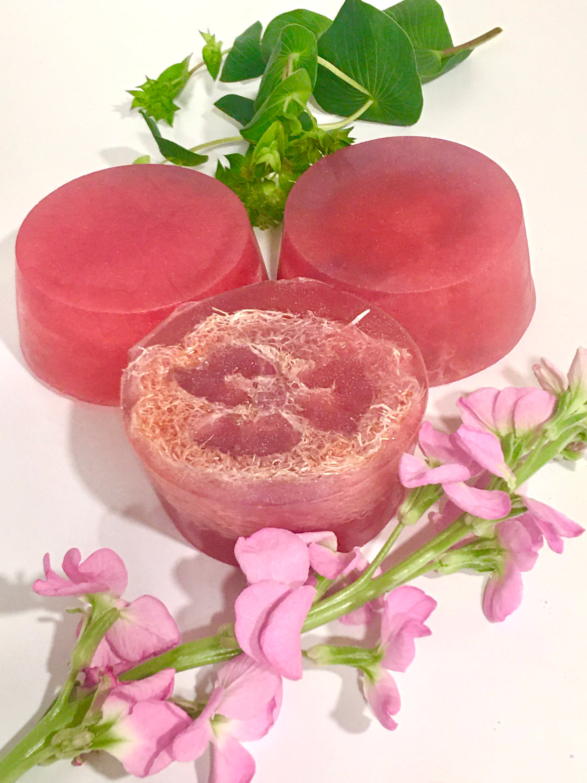 Bloomberry Glycerin Loofah Soap