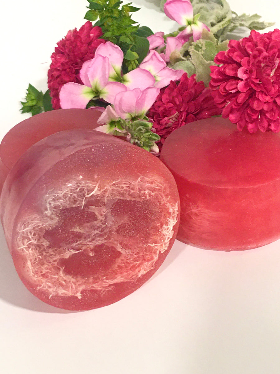 Bloomberry Glycerin Loofah Soap