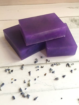 Lavender Twist Glycerin Soap Bar